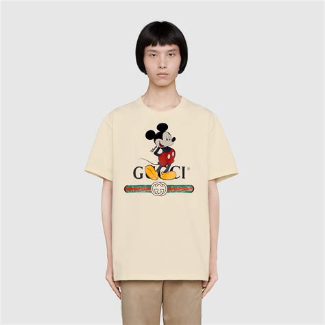 t shirt gucci con disegno walt disney|goat disney x gucci.